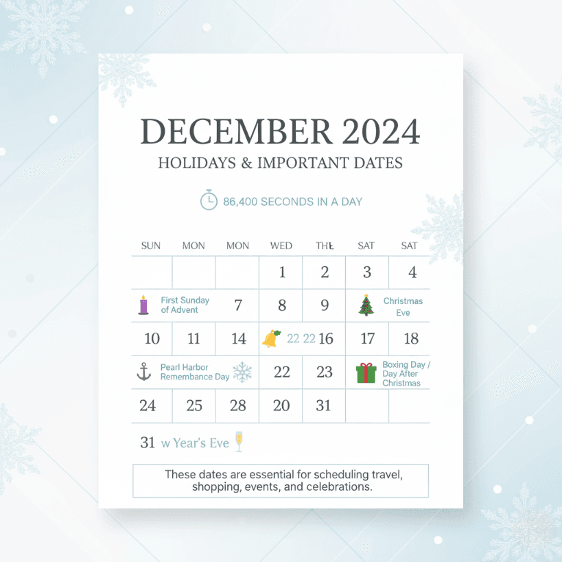 December 2024 Calendar