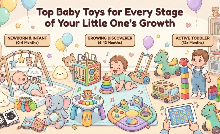 Top Baby Toys for Every Stage of Your Little One’s Growth