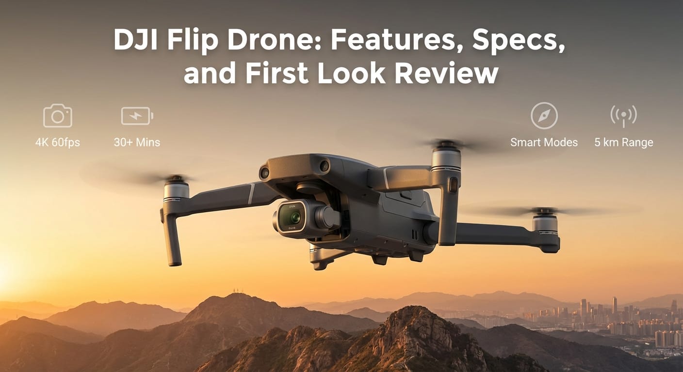 DJI Flip Drone: Features, Specs, and First Look Review