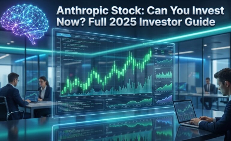 Anthropic Stock: Can You Invest Now? Full 2025 Investor Guide