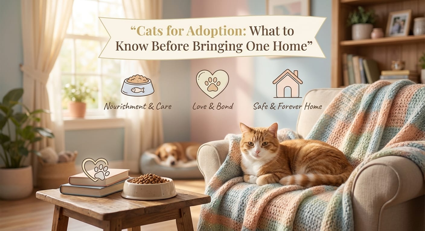 Cats for Adoption: What to Know Before Bringing One Home