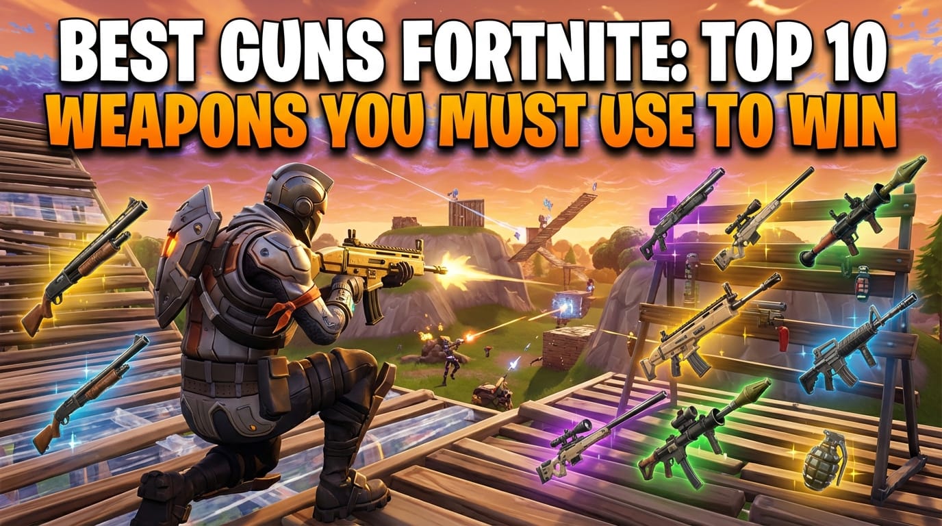 Best Guns Fortnite: Top 10 Weapons You Must Use to Win