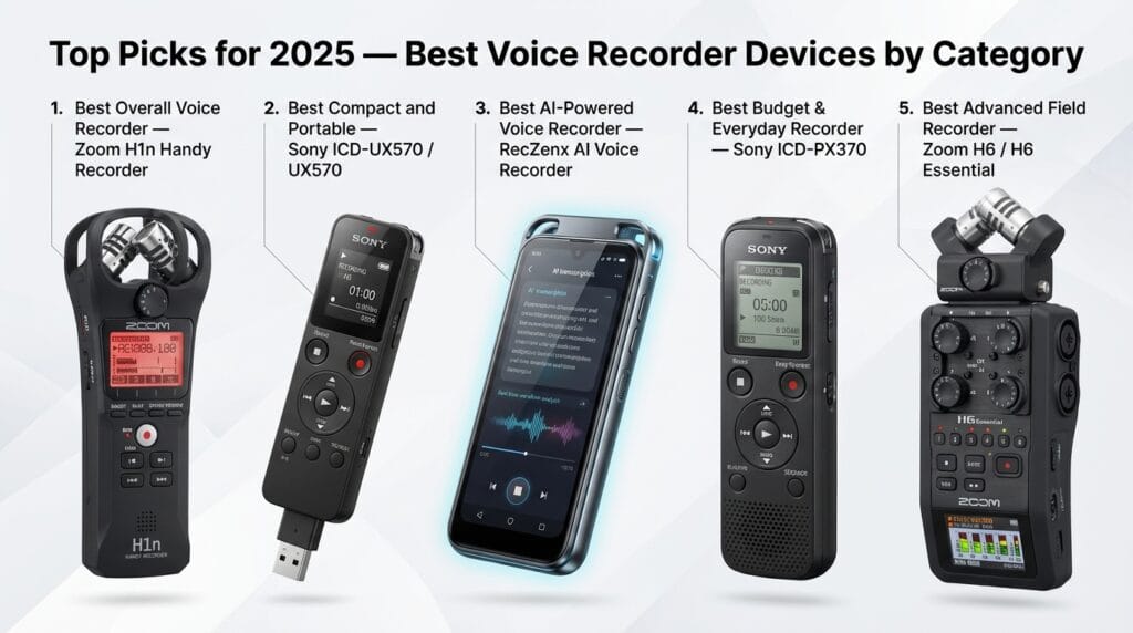 Best Voice Recorder Device