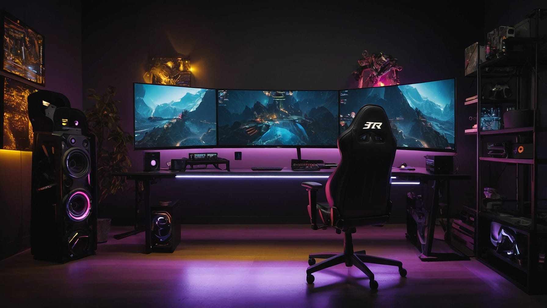 Best Gaming Desk Setup for PC, Console, and Streaming