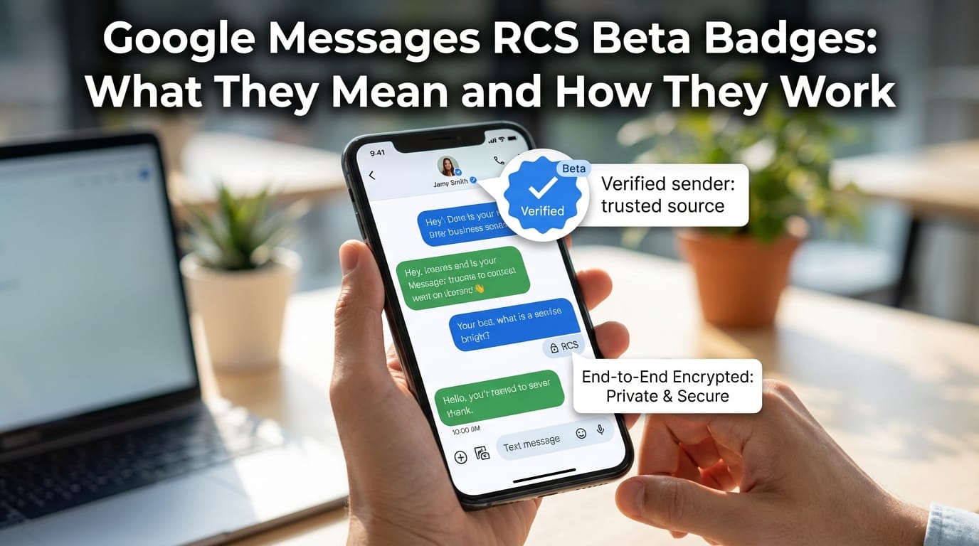 Google Messages RCS Beta Badges: What They Mean and How They Work