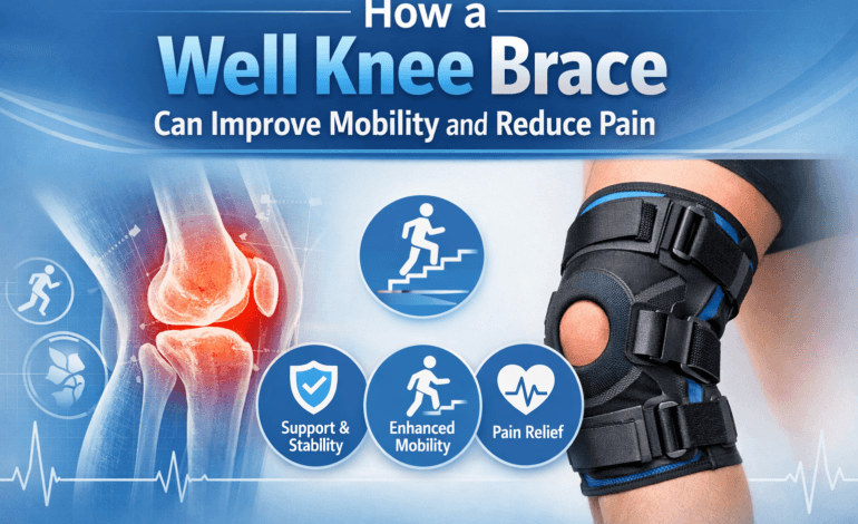 How a Well Knee Brace Can Improve Mobility and Reduce Pain