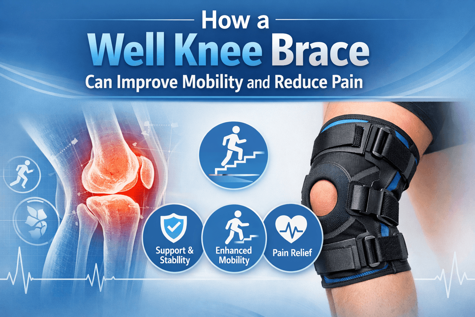 How a Well Knee Brace Can Improve Mobility and Reduce Pain