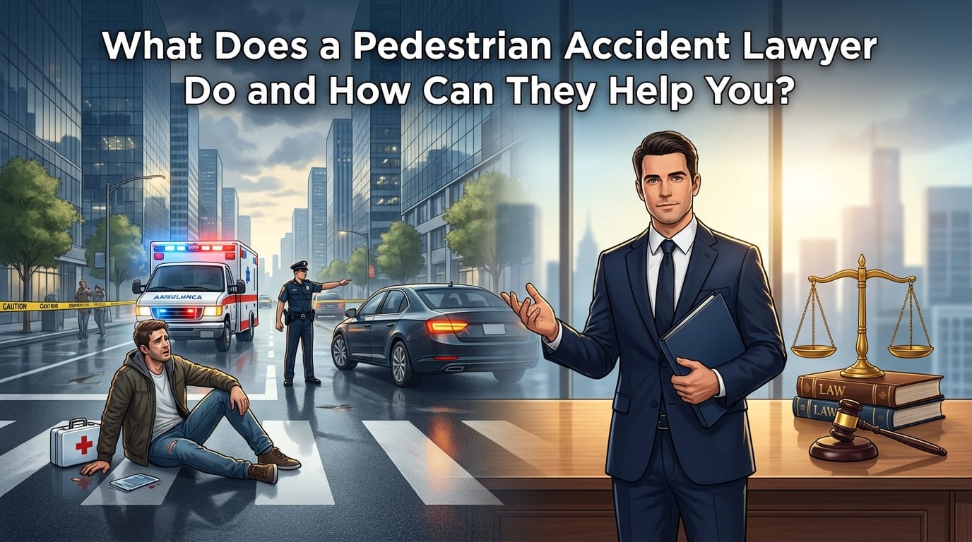 What Does a Pedestrian Accident Lawyer Do and How Can They Help You?