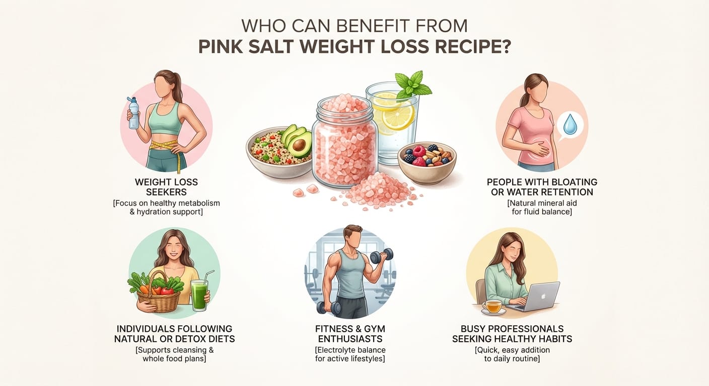 Who Can Benefit from Pink Salt Weight Loss Recipe?