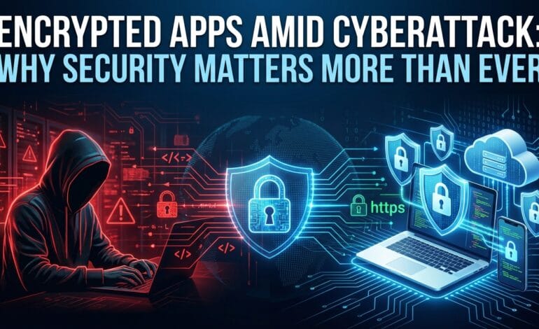 Encrypted Apps Amid Cyberattack: Why Security Matters More Than Ever