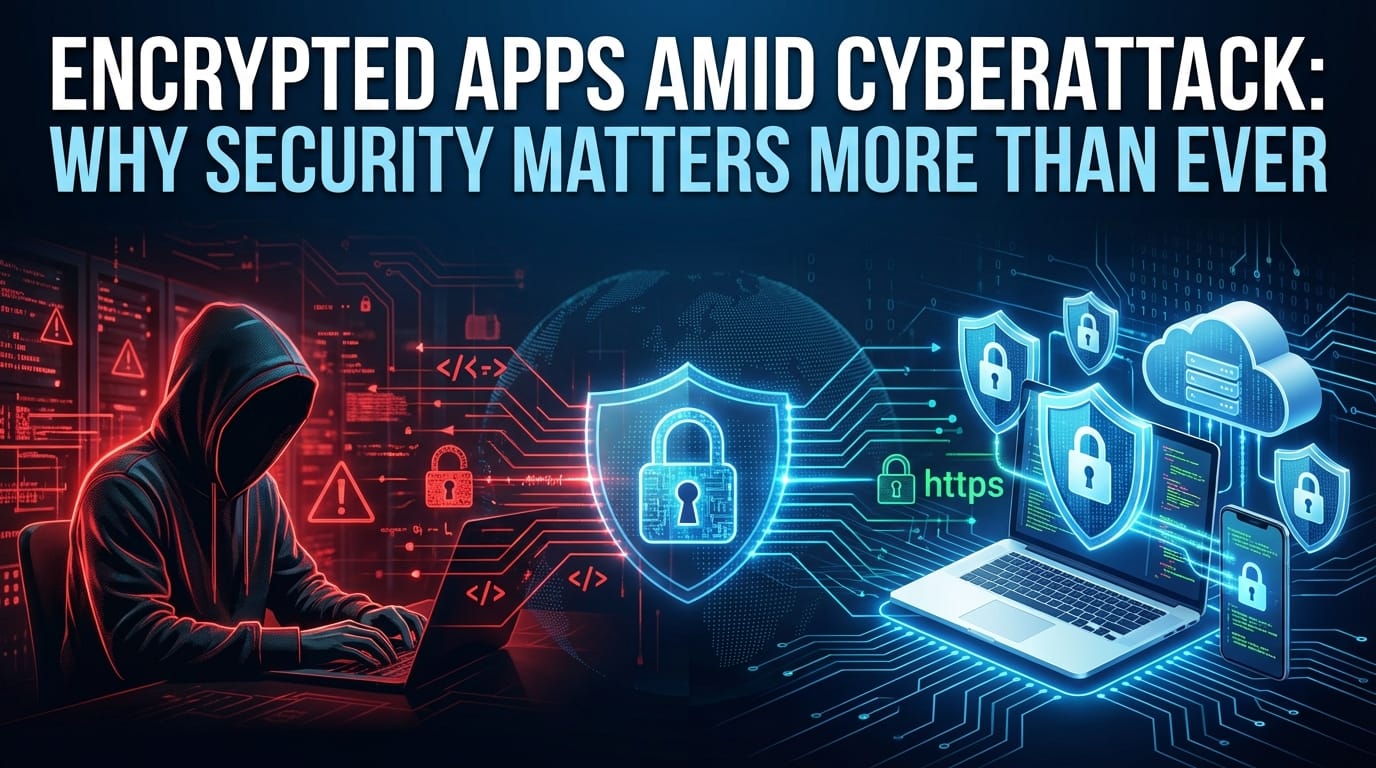 Encrypted Apps Amid Cyberattack: Why Security Matters More Than Ever