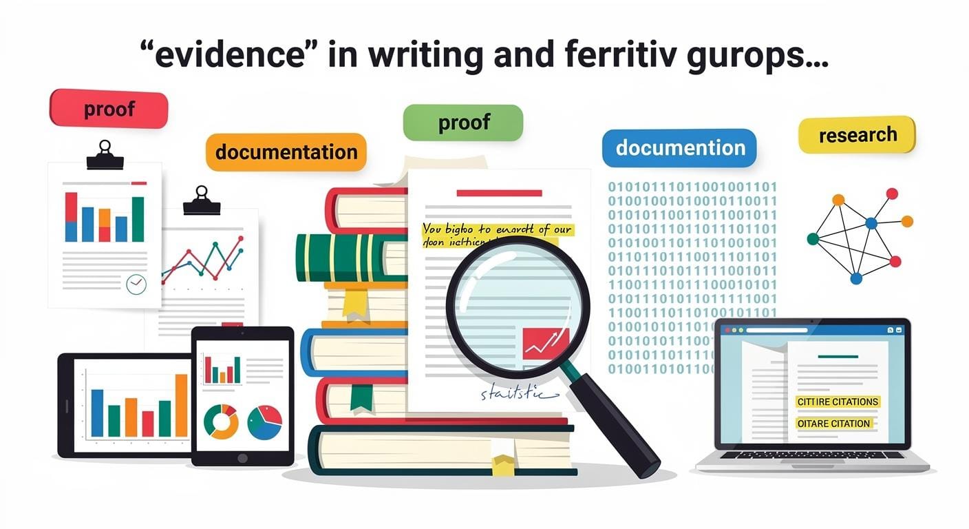 Evidence Synonym: 50+ Alternatives for Writing & Research