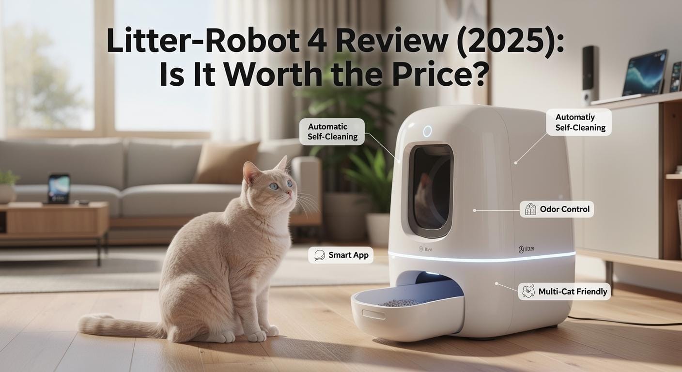 Litter Robot 4 Review (2025): Is It Worth the Price?