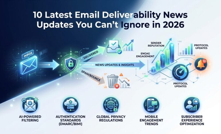 10 Latest Email Deliverability News Updates You Can’t Ignore in 2026