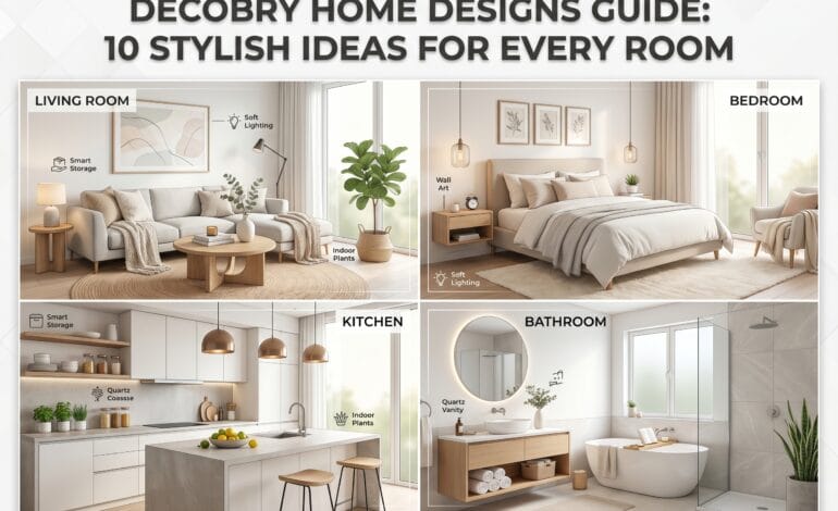 Decobry Home Designs Guide: 10 Stylish Ideas for Every Room