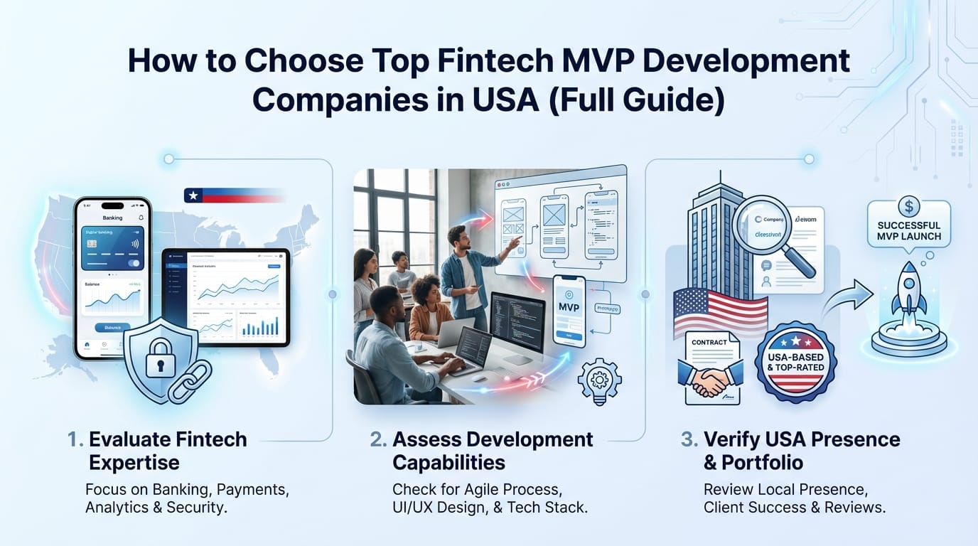How to Choose Top Fintech MVP Development Companies in USA (Full Guide)