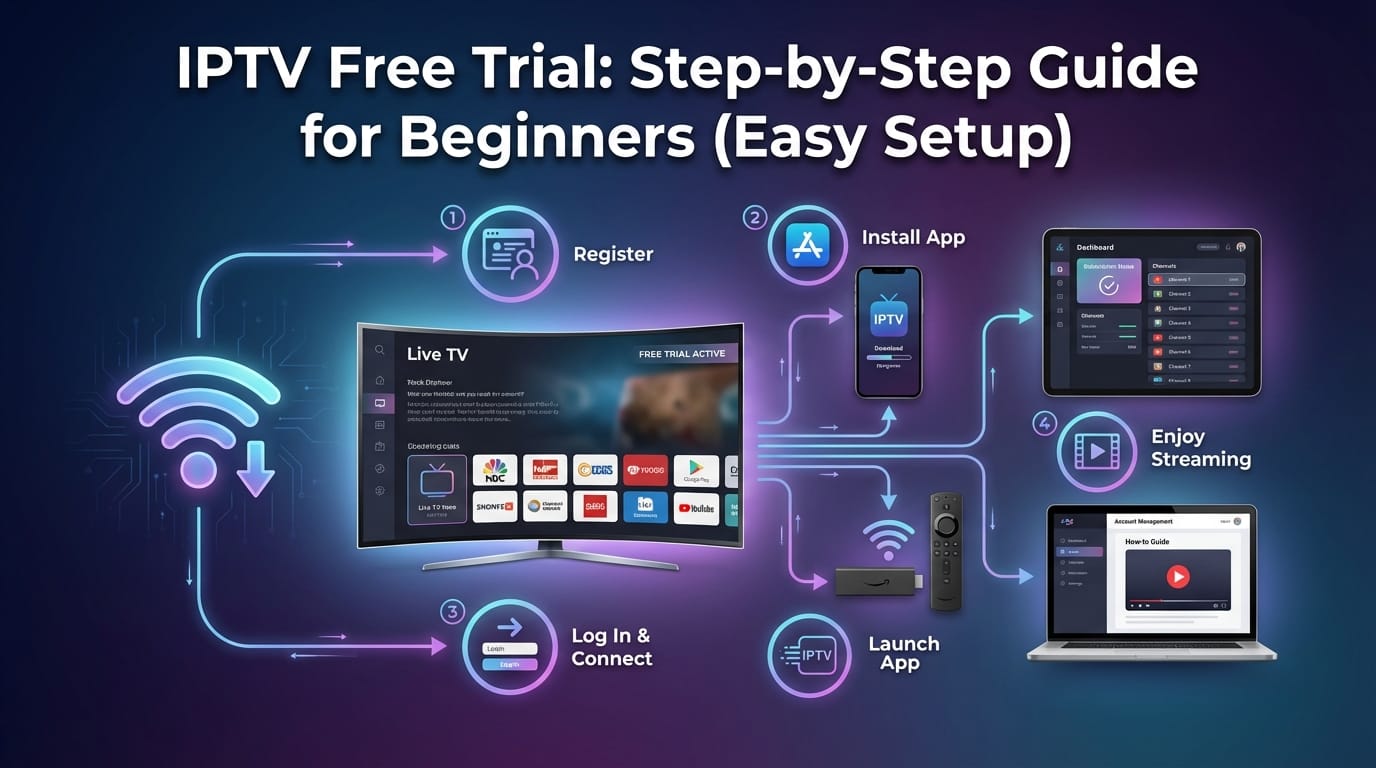 IPTV Free Trial: Step-by-Step Guide for Beginners (Easy Setup)