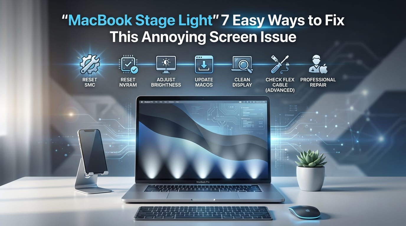 MacBook Stage Light: 7 Easy Ways to Fix This Annoying Screen Issue