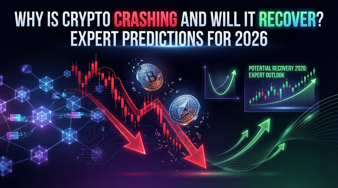 Why Is Crypto Crashing and Will It Recover? Expert Predictions for 2026